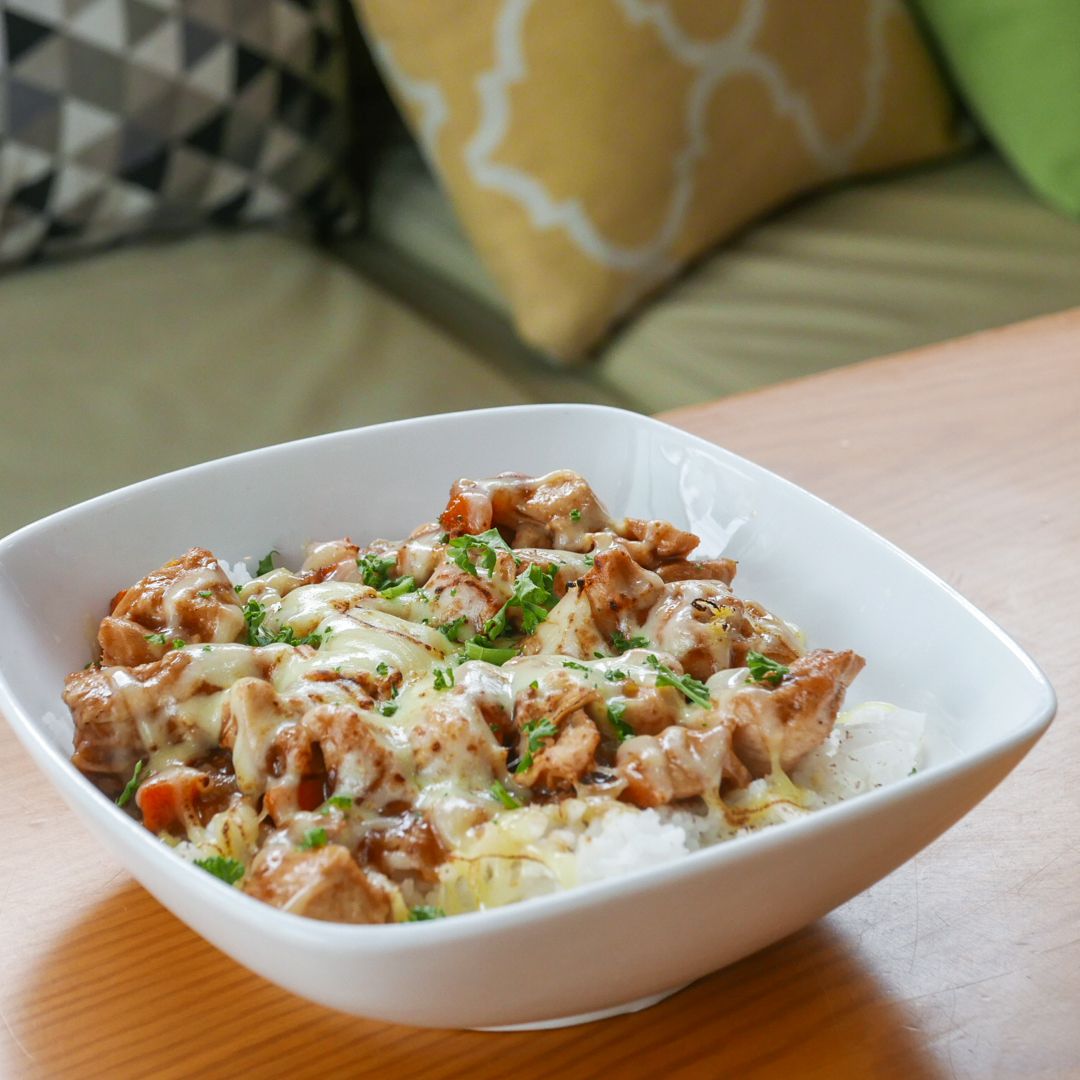 Chicken Curry Baked Rice