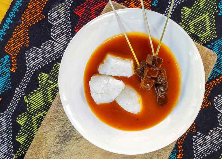 beef satti, palm grill