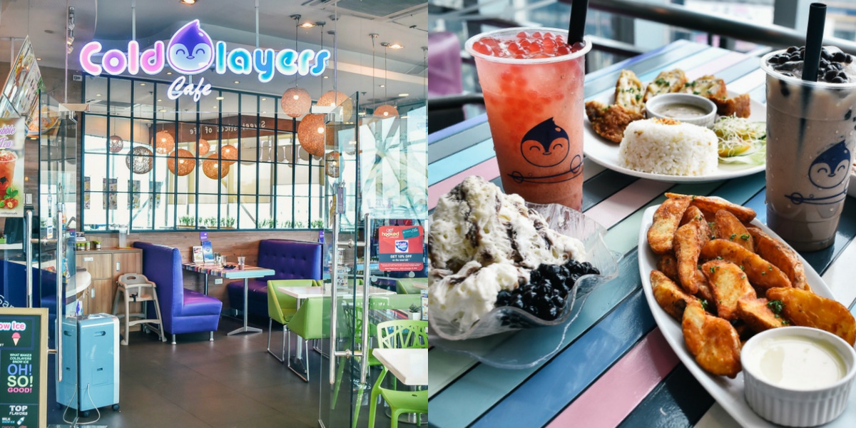 Taste all the flavors of Shaved Ice Desserts you can imagine at Coldlayers Cafe!