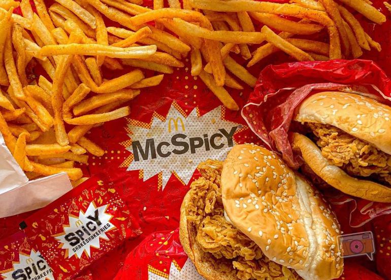 Try McDonald’s New Spicy Chicken Burgers and Spicy Shake Shake Fries NOW!
