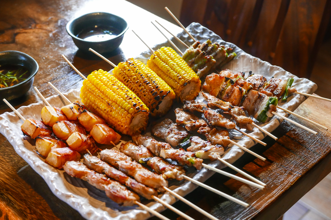 House Specialty Yakitori Platter