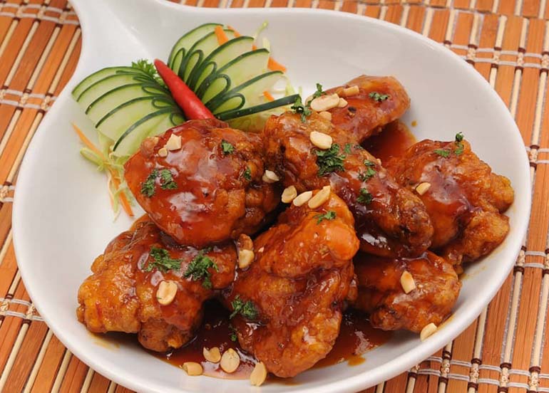 Salido's Asian Chicken Wings from Retiro