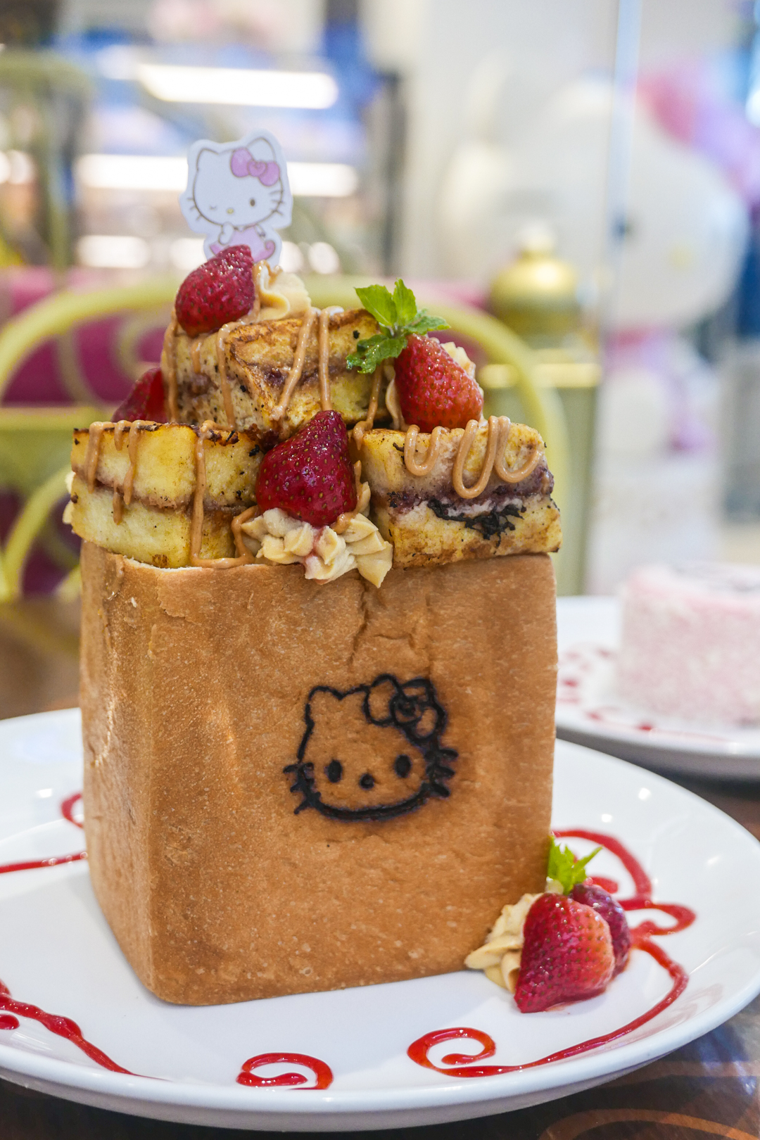 Hello Kitty Cafe BGC french toast dessert