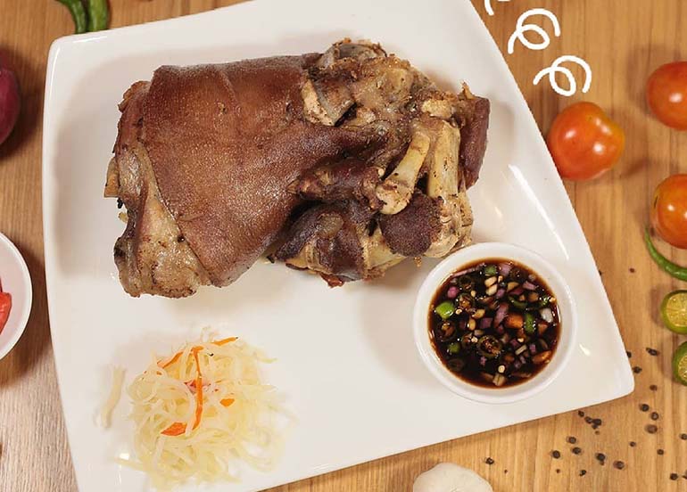 crispy pata hukad