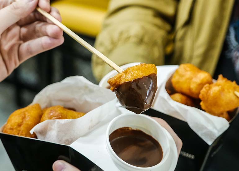 donut-dipped-in-chocolate