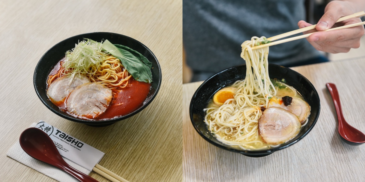 Taisho Ramen’s special tonkotsu broth is sure to steal the show