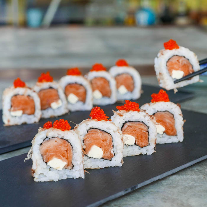 Smoked Salmon Roll