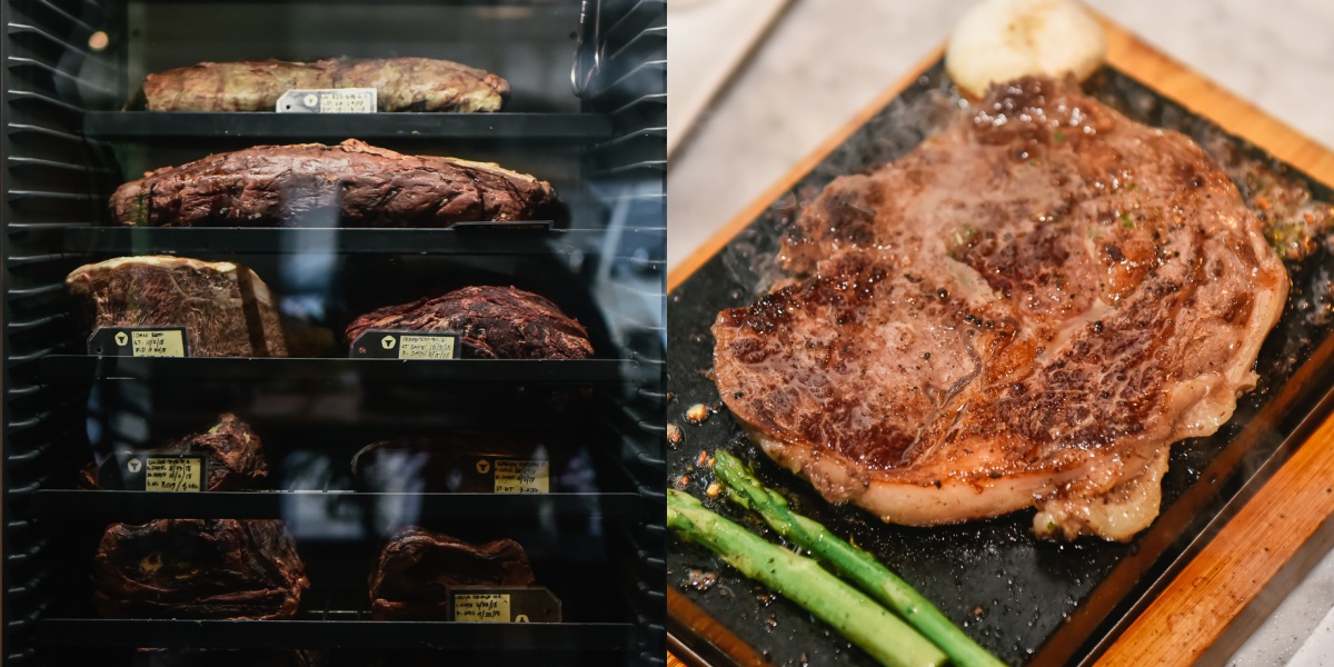 Stoned Steaks in Quezon City lets you Cook your Steaks on a Lava Stone!