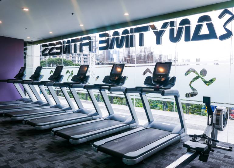 anytime fitness interiors, 24 hours, gym metro manila