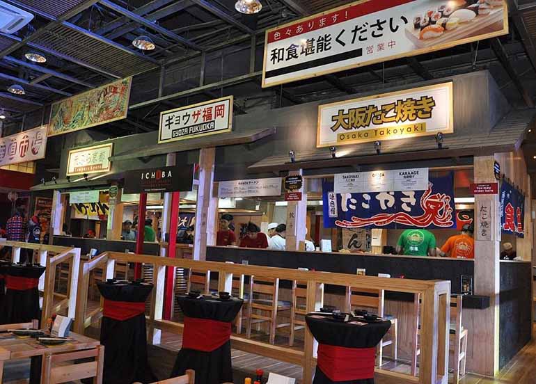 japanese stalls