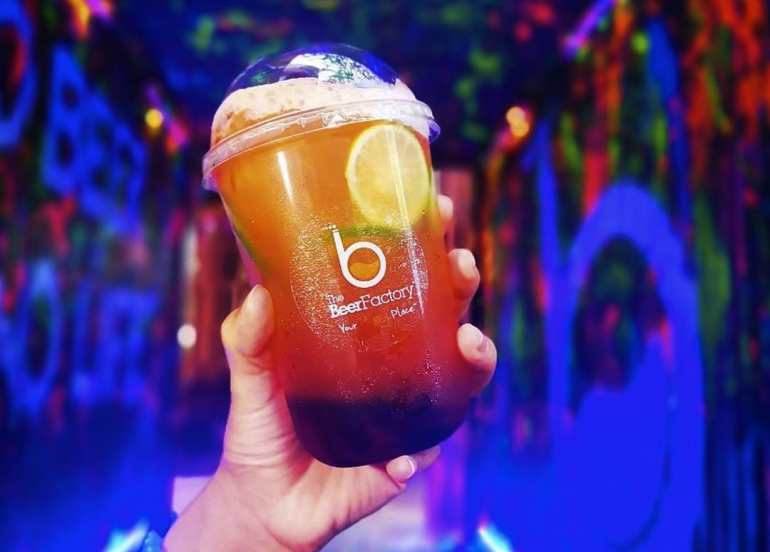 boba milk tea beer