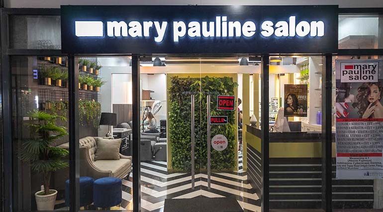 Mary Pauline Salon Facade