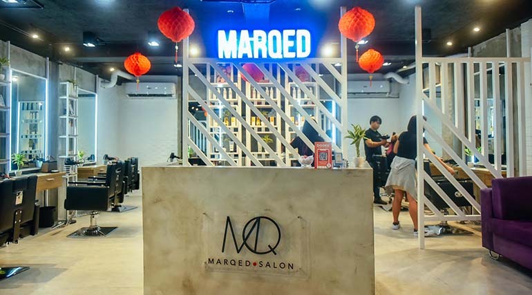 Marqed Salon Facade