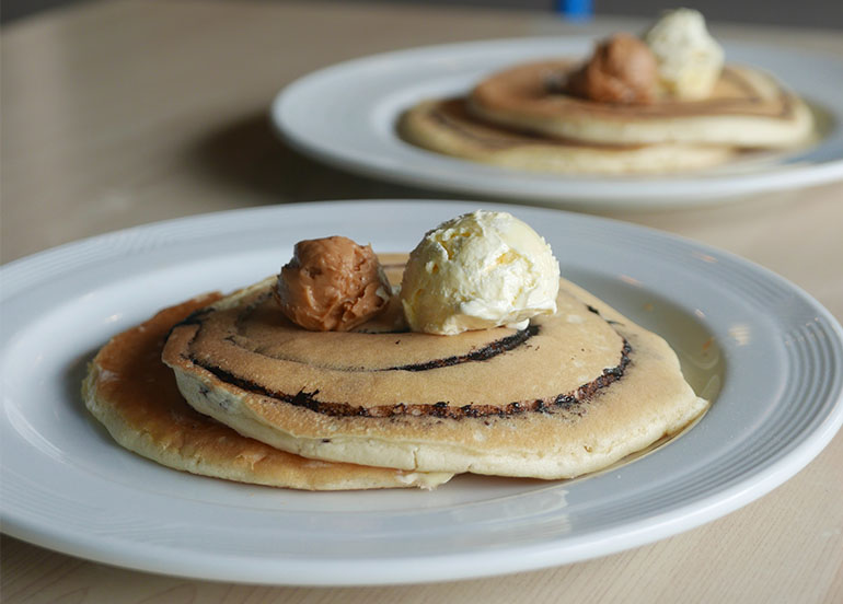Marble Chocolate Pancakes from Pancake House