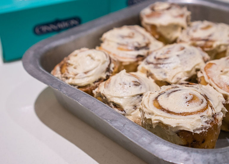 Minibons for Cinnabon