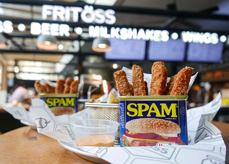 Spam Fries from Fritoss