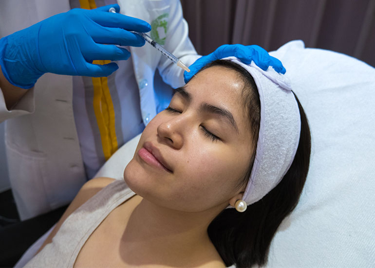 Botox on Eyes and Forehead by Skin Manila