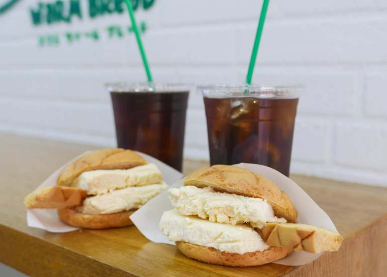 melonpan ice, japanese desserts