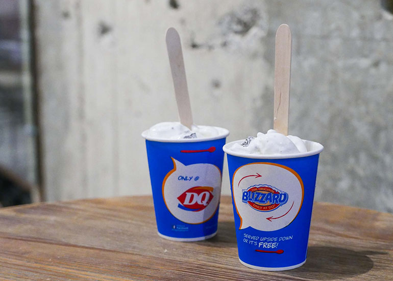 Oreo Blizzard from Dairy Queen