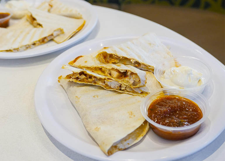 Kenny Rogers New 10-inch Chicken Quesadilla 