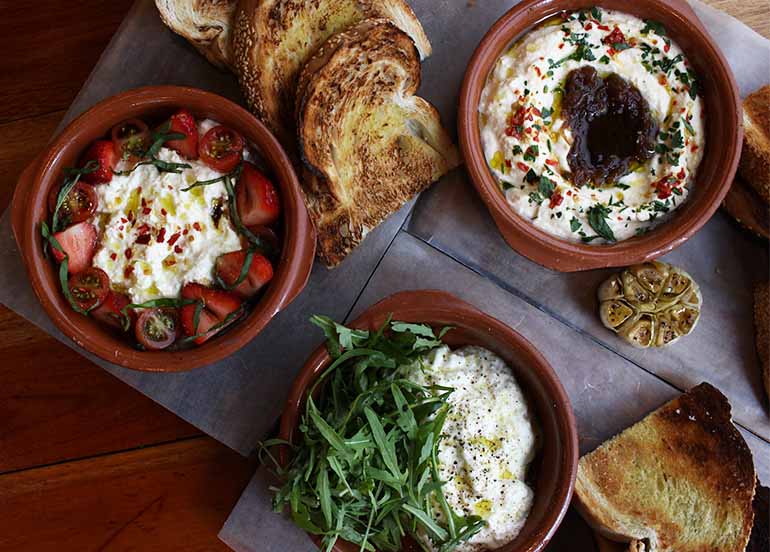 Bread and Dips from Green Pastures