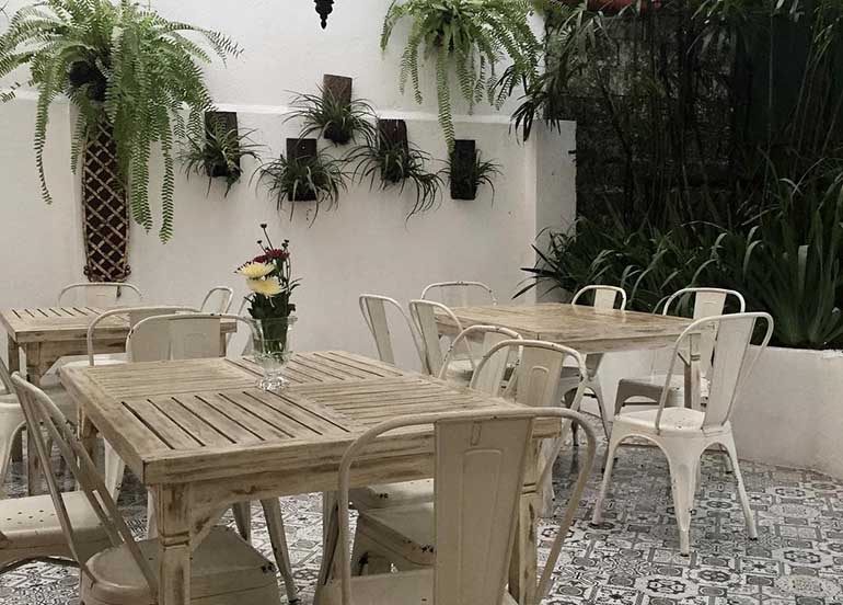 Al Fresco Dining Area of Buon Giorno Caffee and Bistro