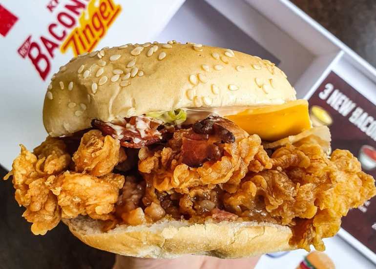 KFC’s New Burger and Fries are Going to Drive Bacon Lovers Insane