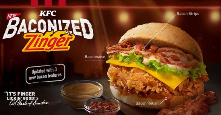 kfc baconized zinger