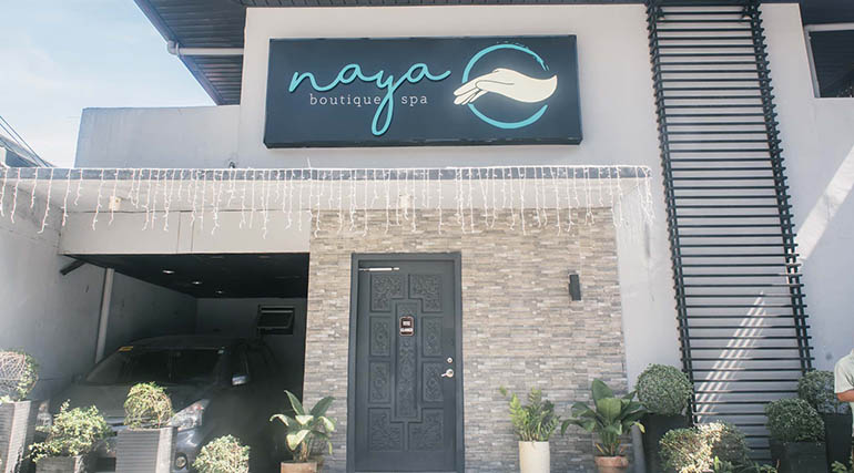 Naya Boutique Spa outside building