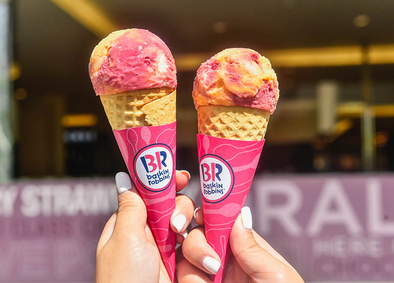 Ice Cream from Baskin Robbins