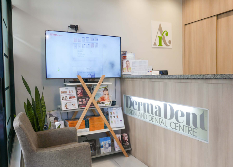 DermaDent Interior and Reception Area