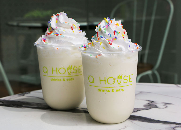 Classic Vanilla Milkshake from Q House