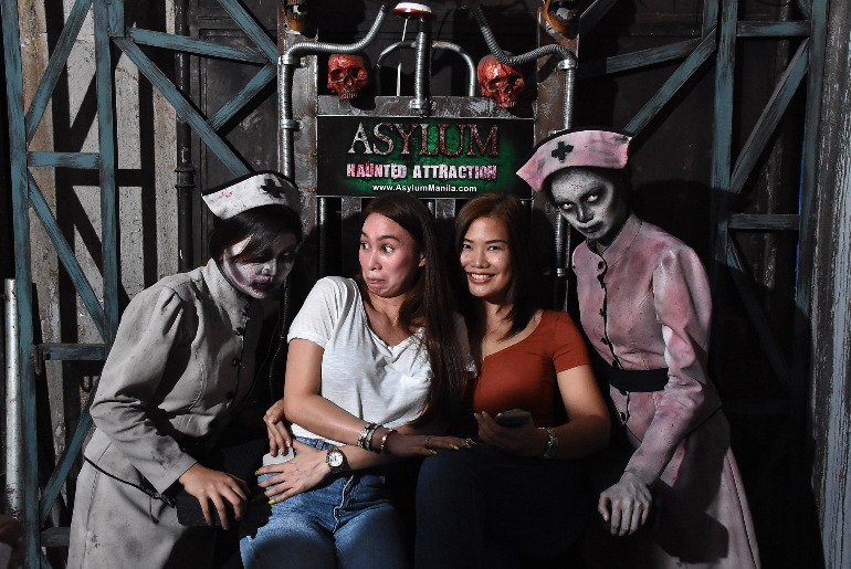Customer's Photo with 2 monster nurses