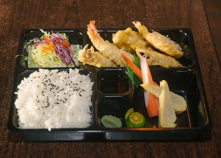 Ebi Bento from Kampai Sushi Bar