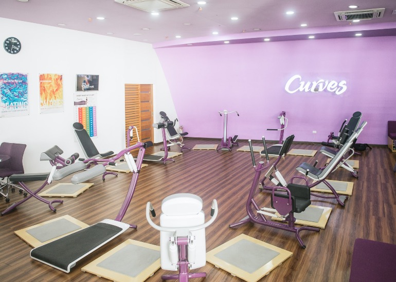 Curves Gym Cardio gym Equipments