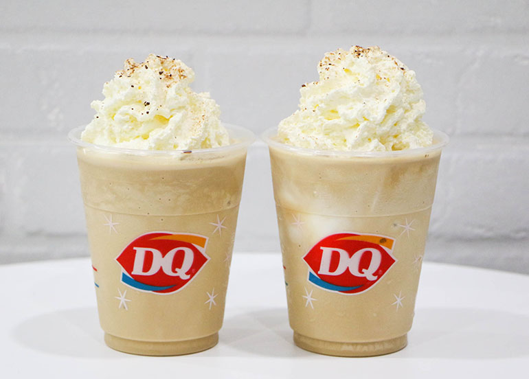 Cappucinno Frappe from Dairy Queen