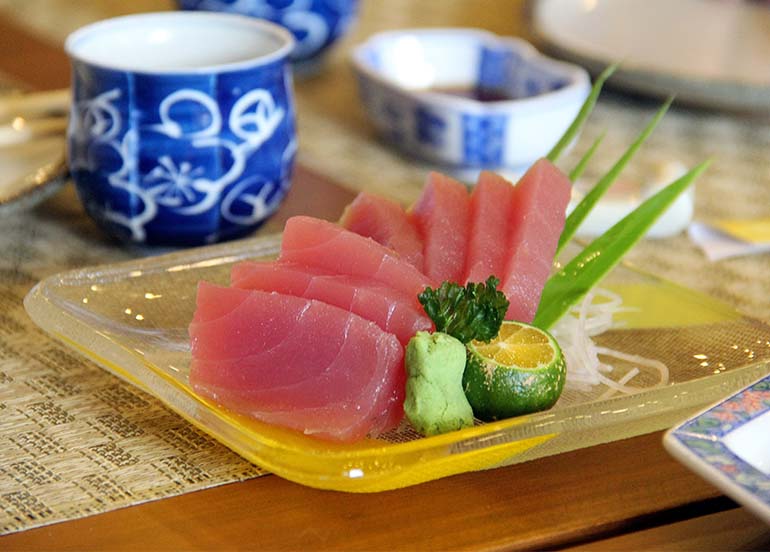 Tuna Sashimi from Shinsen Sushi Bar and Restaurant