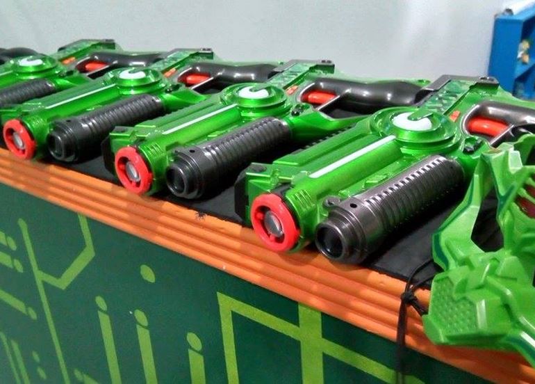 Lasertag Sports Center Baguio Laser Guns