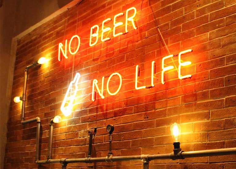 The Beer Factory Neon Sign