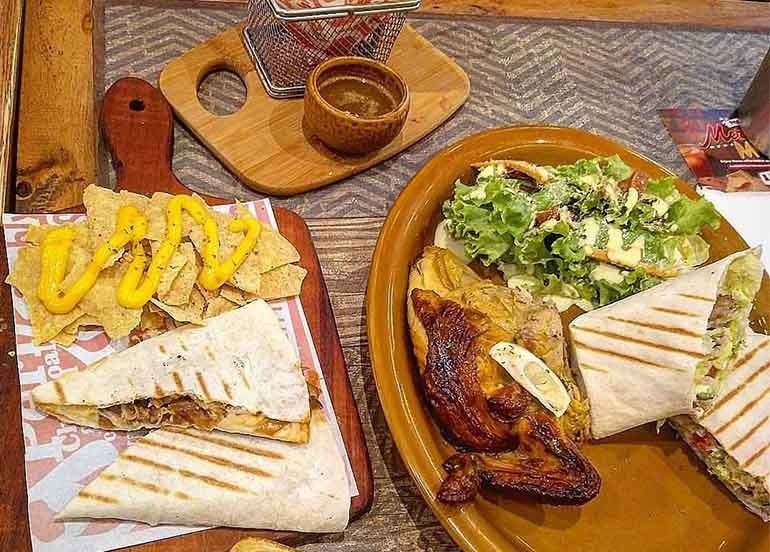 Quesadillas from Peri-Peri Charcoal Chicken