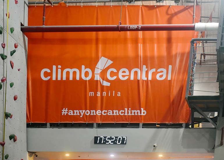 climb central tarp