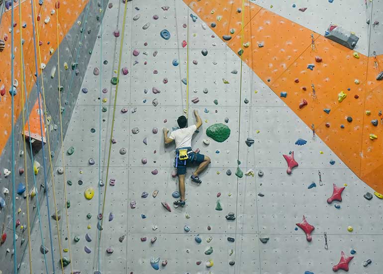 It’s all about the climb at Climb Central in Mandaluyong