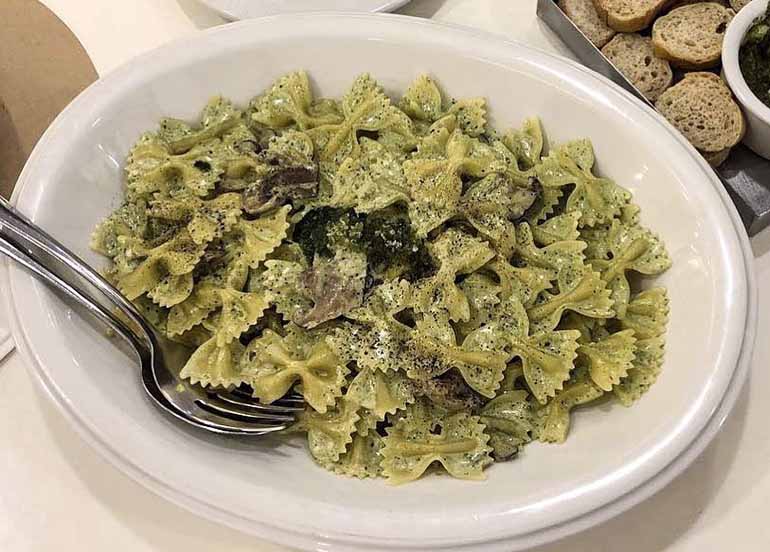 Farfalle alla Genovese from Cibo