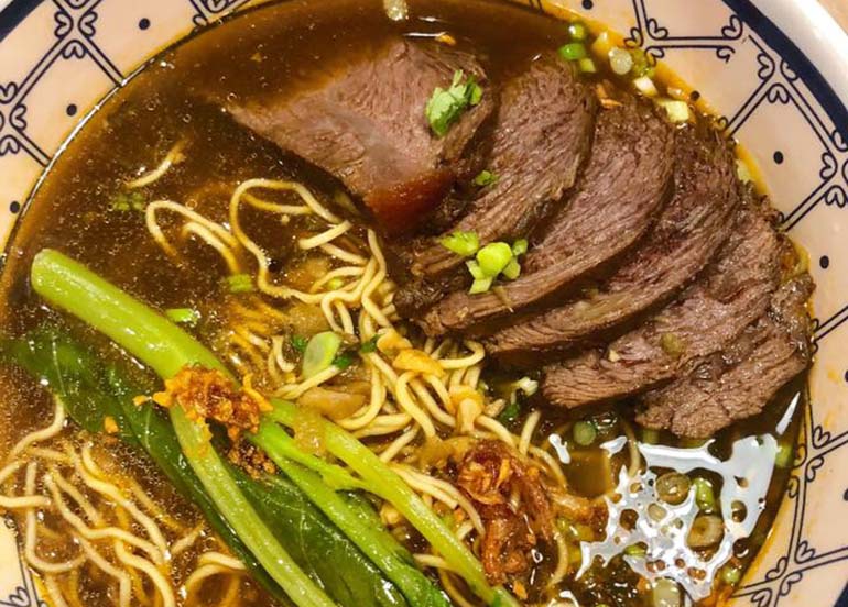 Braised beef noodle