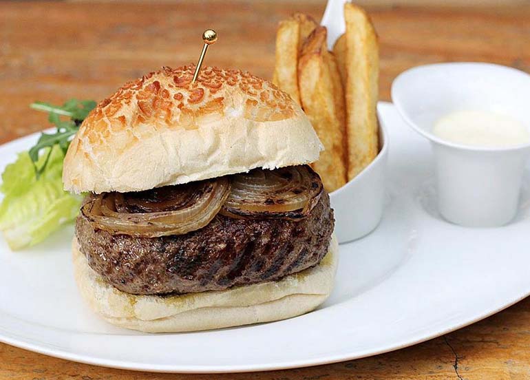 Lusso Demi Pound Burger from Lusso