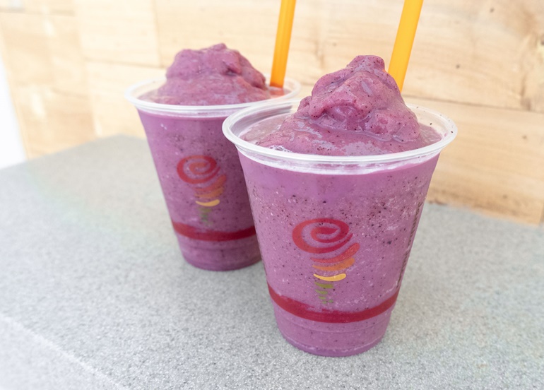 Banana Berry Smoothies from Jamba Juice