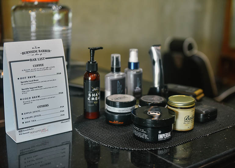 Burnside-Barber-equipments