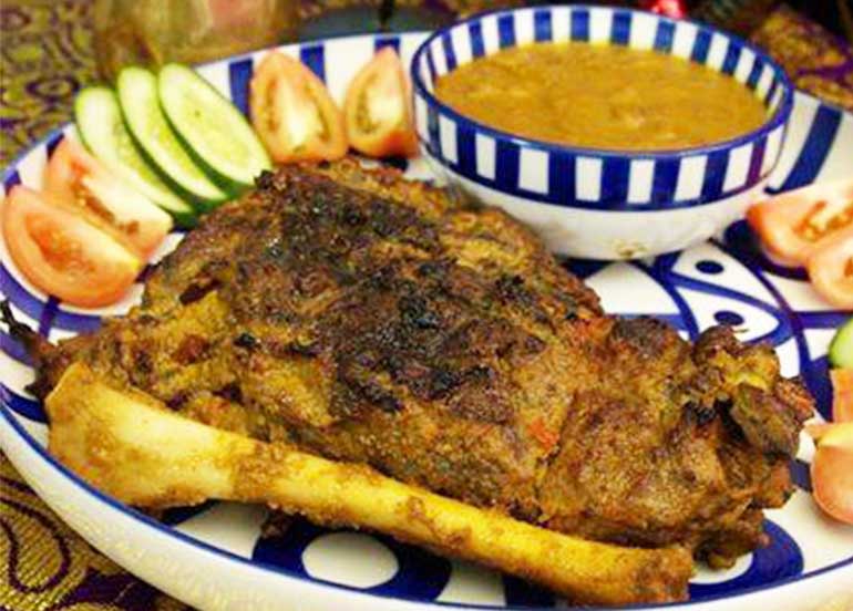 Pagda Mashwi Arabian Lamb Leg from Ziggurat Cuisine Restaurant