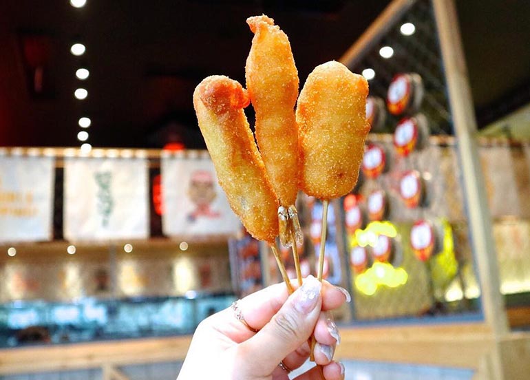 Kushikatsu from Kushikatsu Daruma Philippines