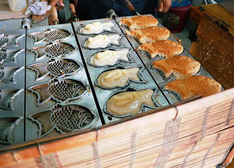 Custard Filled Taiyaki